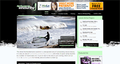 Desktop Screenshot of northumbrianwindsurfing.com